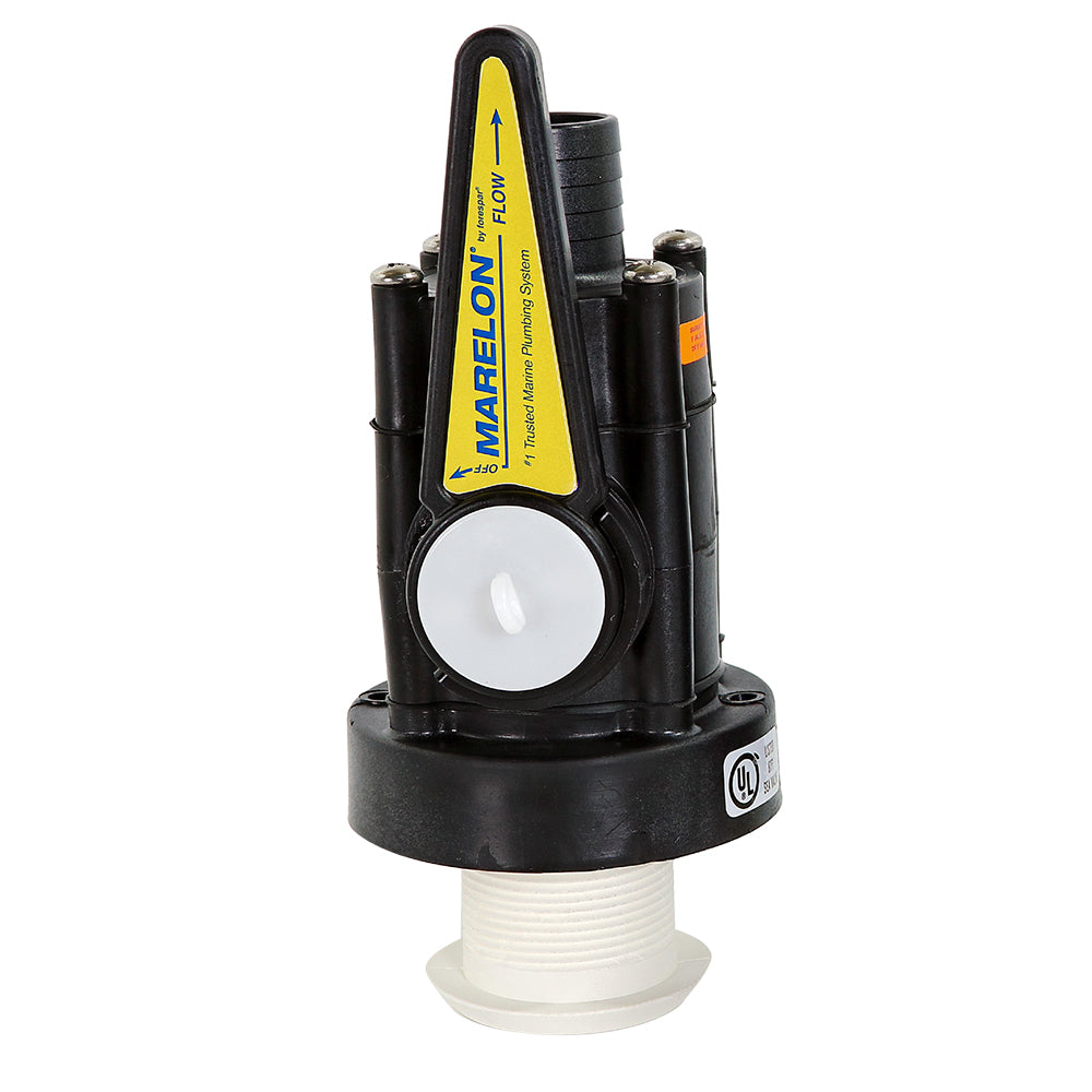 Forespar Marelon Full-Flow Seacock 1-1/2" Mushroom Through-Hull