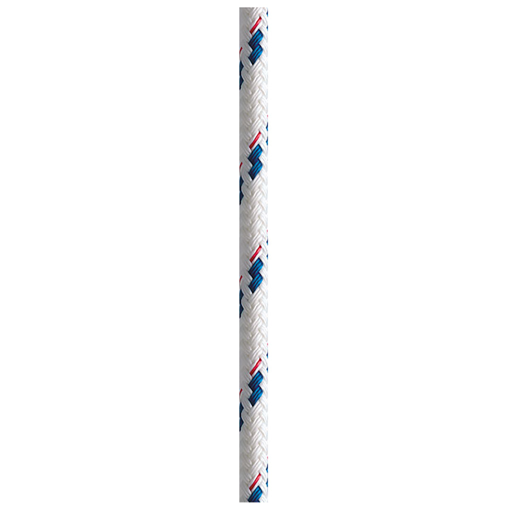 New England Ropes 5/16" Sta-Set Performance Cruising Line - Blue Fleck - 600
