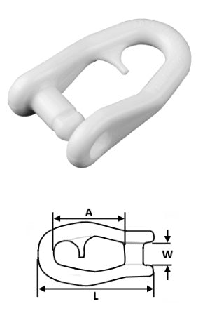 Snap-In Nylon Shackle – Large