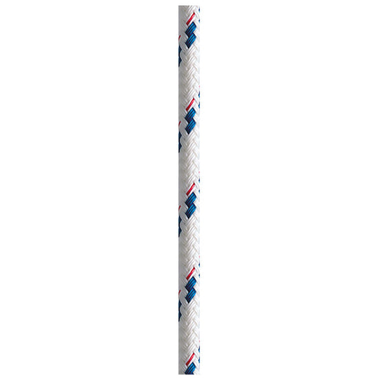 New England Ropes 7/16" Sta-Set Performance Cruising Line - Blue Fleck - 600