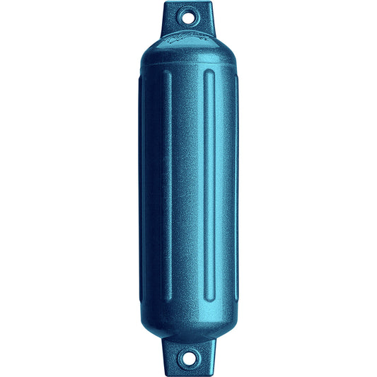 Polyform G-2 Twin Eye Fender 4.5" x 15.5" - Metallic Blue [G-2 METALLIC BLUE]