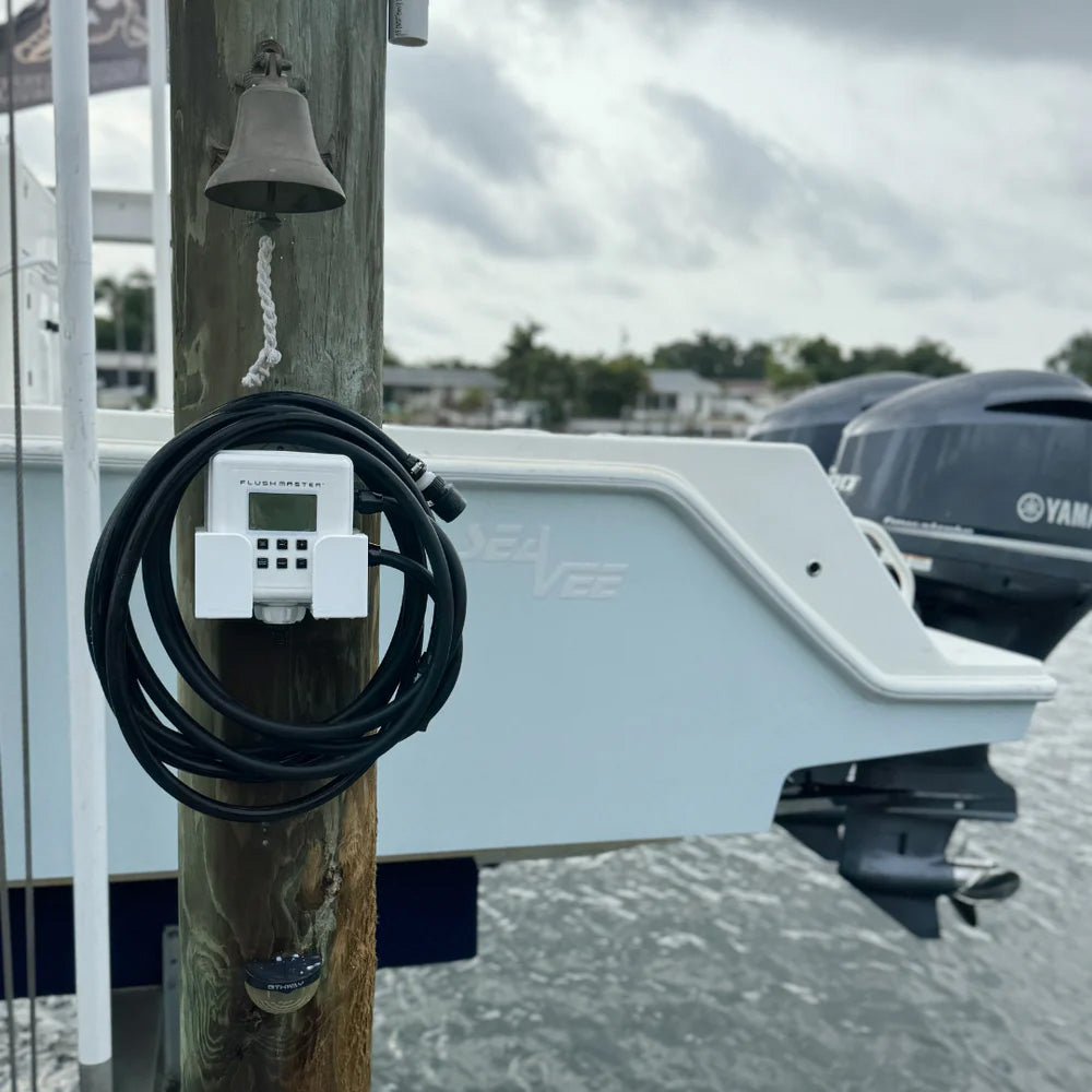 Flushmaster Outboard Flushing System - 2 Outlet w/Two 9' Hose Kits [SM-FM2009]
