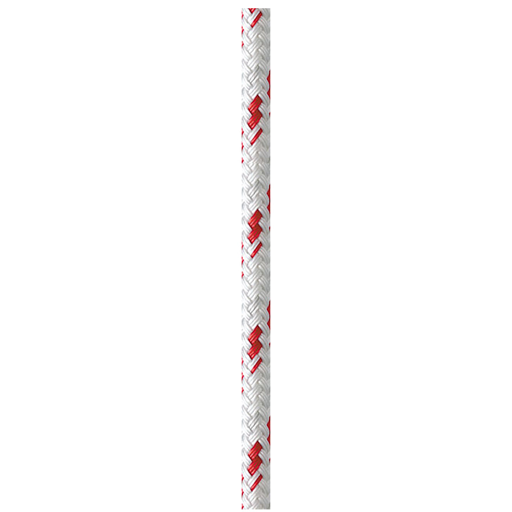 New England Ropes 1/2" Sta-Set Performance Cruising Line - Red Fleck - 600