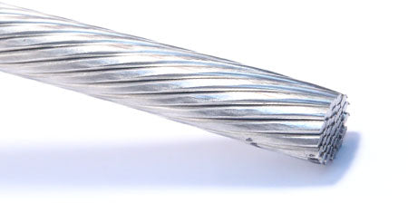 KOS Compact Strand 1x19 Wire, Type 316 Stainless Steel