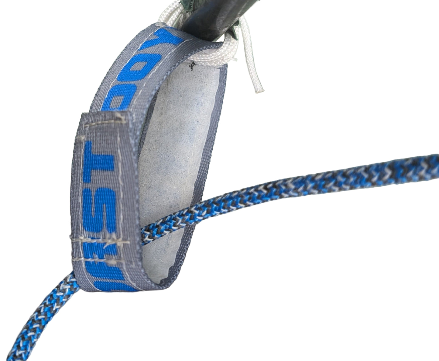 Velcro halyard Keeper