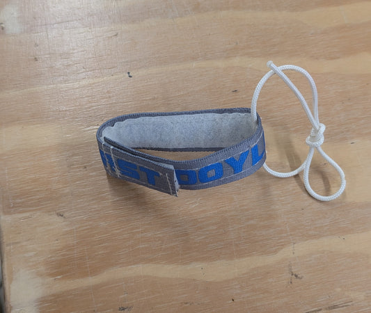 Velcro halyard Keeper